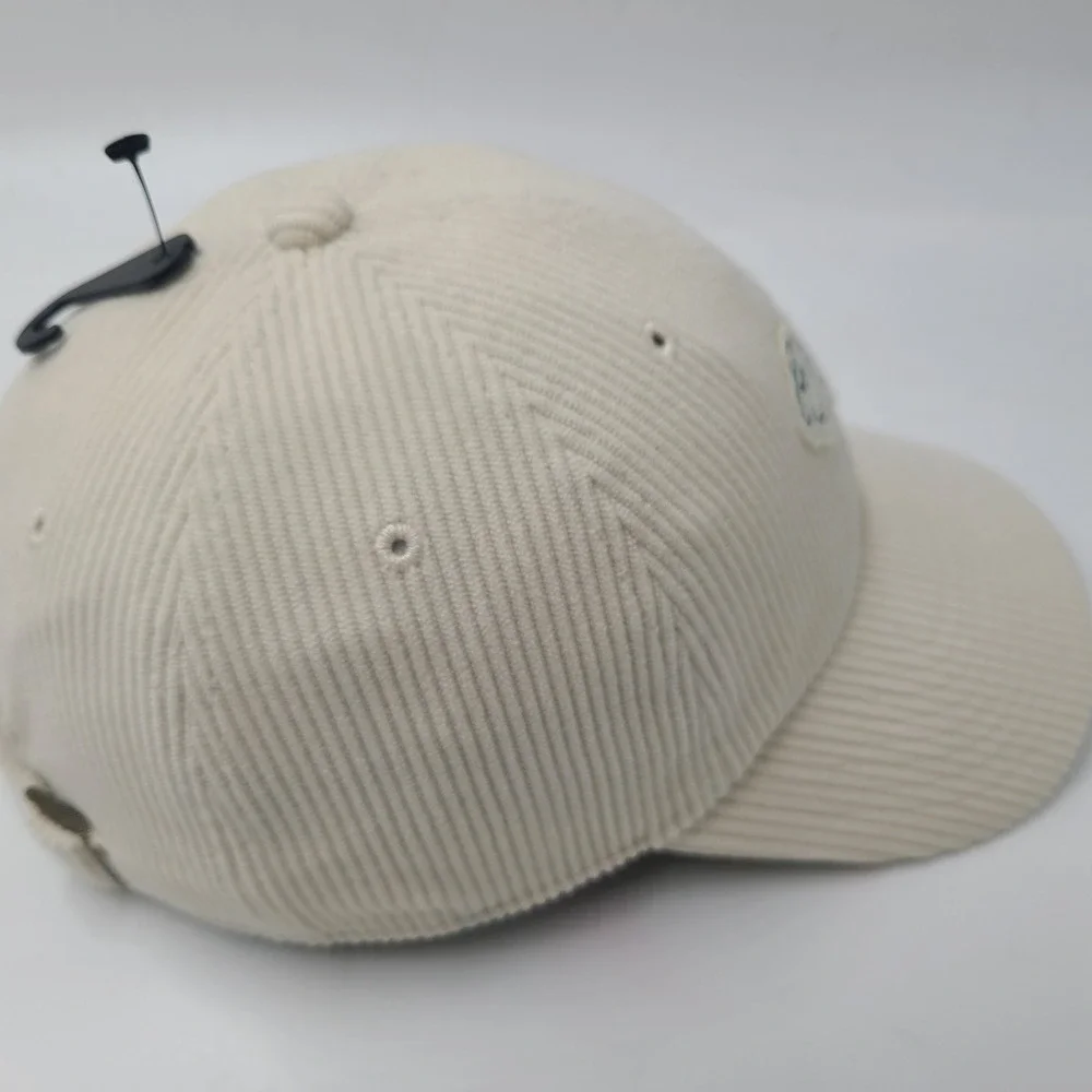 Women‎ Philadelphia Eagles Hat Strapback 47 Brand Clean Up Beige Green Corduroy